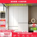 全友家居 现代简约大衣柜卧室家用收纳柜一体靠墙储物柜子成品挂衣橱