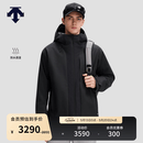 DESCENTE迪桑特SKI STYLE防水透湿HEAT NAVI可温控男士保暖棉服 BK-黑色 M (170/92A)