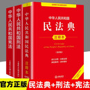 【全3册】中华人民共和国民法典+中华人民共和国刑法+中华人民共和国宪法 注释本第四版全新修订