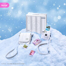 INSTAX富士instax立拍立得 一次成像相机 mini13漂浮记忆礼盒 奶霜白 含10张幻梦银河相纸