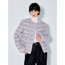 AYUKO｜星黛露2.0 双C御用 法国ACT3手工坊粗花呢高定小香外套 星黛露2.0 法国ACT3-现货48小时发 S (36)