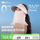蕉下（beneunder）遮阳帽男防晒帽女磁吸防晒面罩全脸口罩太阳帽空顶帽敏感肌便携