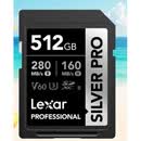 雷克沙512GB SD卡 C10 U3 V60 4K相机内存卡 读280MBs 写160MBs