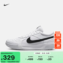 耐克男子轻便透气网球鞋夏季缓震NIKE ZOOM COURT LITE 3 DV3258 101白色/黑 42