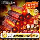 皇驰烧烤炭 烧烤木炭 速燃竹炭烧烤炉木碳取暖烤火围炉煮茶炭5斤