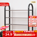 安尔雅 鞋架门口多层简易鞋柜客厅宿舍出租房收纳架子加粗  四层50cm