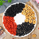 得人如魚（Derenruyu）黑枸杞桑葚红枣茶组合养生茶熬夜恢复茶 源头厂家花茶组合批发 桑葚黑枸杞红枣茶100g【10g*10包