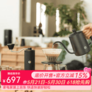 泰摩栗子C手冲咖啡壶套装 手磨咖啡家用咖啡具礼盒 生日礼物 栗子C5礼盒-【臻选版|黑色】