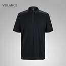 ARC'TERYX始祖鸟 VEILANCE FRAME SS POLO SHIRT 男子 羊毛短袖POLO衫 BLACK/黑色 M