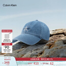 Calvin KleinJeans情侣ck刺绣潮流复古棉质弯檐牛仔棒球帽 458-牛仔蓝 均码 OS