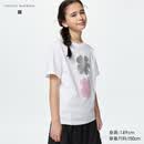 优衣库童装女童印花T恤合作款488977 00 白色 160