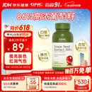 GNC健安喜葡萄籽精华100粒/瓶 维生素白藜芦醇花青素亮肤焕白