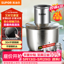 苏泊尔（SUPOR）绞肉机家用 绞馅机 碎肉机 电动多功能料理搅拌打肉饺子肉馅蒜蓉机JRJ02S-G200【价保618】
