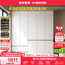 全友家居 现代简约大衣柜卧室家用收纳柜一体靠墙储物柜子成品挂衣橱