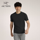 ARC'TERYX始祖鸟 MOTUS CREW SS 男子 运动短袖T恤 BLACK HEATHER/黑灰色 M