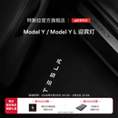 特斯拉（Tesla）官方 Model Y / Model Y L 迎宾灯 氛围车门灯装饰前门&后门 前门（一对）