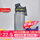 希乐（cille）塑料水杯大容量tritan夏季男女学生运动健身便携刻度茶水分离杯子