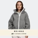 加拿大鹅（Canada Goose）Chilliwack女士白标羊毛抓绒外套飞行员夹克 7102WW 9099 灰色 L