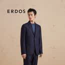 ERDOS 西装休闲干练商务优雅修身男西服外套 藏蓝 XL 180/100A