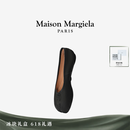 MAISON MARGIELA马吉拉Tabi分趾褶皱效果黑色芭蕾鞋单鞋女鞋子 T8013黑色 40