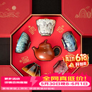 宋蕴双师联名锔钉紫砂壶敦煌文创茶杯高端茶具套装乔迁礼物茶具伴手礼