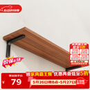 安尔雅墙面搁架墙上置物架宿舍木板挂墙书架隔板路由器置物架