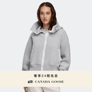加拿大鹅（Canada Goose）Chilliwack女士白标羊毛抓绒外套飞行员夹克 7102WW 9309 花灰银桦色 M