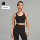 lululemon丨Energy 女士长款运动内衣 LW2D86A 黑色 S