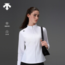 迪桑特（DESCENTE）WOMEN’S TRAINING系列女士TRICOT凉感UPF100+防晒外套 WT-白色 L (170/88A)