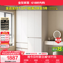 全友家居 现代简约衣柜卧室家用储物收纳柜一体靠墙成品挂衣橱大柜子