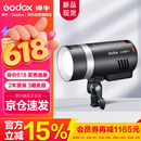 神牛（Godox）AD300Pro II外拍闪光灯TTL高速同步锂电池大功率户外人像婚礼口袋灯手持摄影灯 官方标配