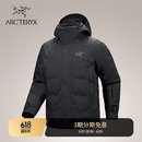 ARC'TERYX始祖鸟 FISSILE SV DOWN JACKET 保暖 男子 滑雪羽绒夹克 BLACK/黑色 S
