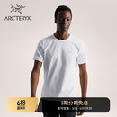 ARC'TERYX始祖鸟 CAPTIVE ARC'WORD SS 男子 短袖T恤 WHITE LIGHT/石膏白 M