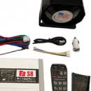 世帅汽车警报器车载喊话器警笛救援工程12V24V无线拖车高音600瓦800瓦 600瓦主机带1个超薄喇叭