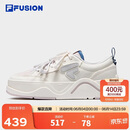 FILA FUSION斐乐潮牌章昊同款50-50 DX II帆布鞋新款休闲百搭运动女板鞋