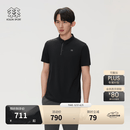 KOLON SPORT/可隆户外吸湿速干T恤 男士抗菌珠地POLO衫 LHPT6MTT25-BK 黑色 L 175/96A