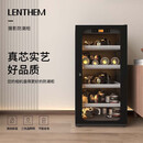 领顿（LENTHEM）电子防潮箱 摄影器材除湿箱相机镜头防霉 字画邮票古书药品干燥柜 带密码锁高颜值静音防潮柜 DT-105D数控黑+密码锁（108L）
