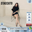 思加图杨幂同款2026春季爱丽丝玛丽珍鞋单鞋女R0531AQ6 金属银 37