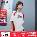 FILA斐乐儿童童装短T类2026年夏季男中大童短袖T恤