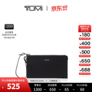 TUMI/途明 Voyageur女士手腕包休闲轻质便捷手腕包【618特惠】 黑色拼烟枪色/0196629DGM