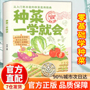 【官方正版】种菜一学就会 书籍正版 蔬菜栽培技术 在家种出健康绿色好蔬菜 种菜一学就会 正版保障