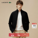 LACOSTE法国鳄鱼男装时尚潮流休闲拉链翻领卫衣开衫外套|SH2702 031/黑色 M 4 /175
