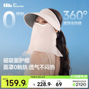 蕉下（beneunder）遮阳帽男防晒帽女磁吸防晒面罩全脸口罩太阳帽空顶帽敏感肌AS721
