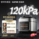 苏泊尔（SUPOR）【价保618】有钛0涂层速嫩蒸鲜呼吸电压力锅5L超高压120kPa 2000W上蒸下煮电饭煲4-6人SY-50FC5051