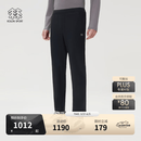 KOLON SPORT/可隆户外休闲裤 男士接触凉感防晒UPF50+针织夏日凉感裤 LHLP6MNT11-BK 黑色 2XL 185/90B