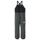 北面（The North Face）男女款滑雪裤背带户外防水防风保暖雪地裤 Asphalt Gray S （建议身高160 裤长93）