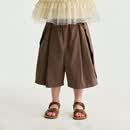 允儿妈【韩系】百搭休闲7分短裤 咖色批预计 4月下旬左右到仓 150 cm