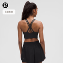 lululemon丨Energy 女士长款运动内衣 *Evolve LW2EDRS 黑色 S