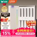 双枪100%纯钛筷子 家用高档金属筷钛质中空防烫防滑轻量便携餐具套装