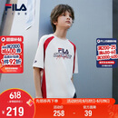 FILA斐乐儿童童装短T类2026年夏季男中大童短袖T恤
